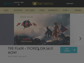 'bbtheatres.com' screenshot