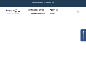 putt18.com.au homepage screenshot