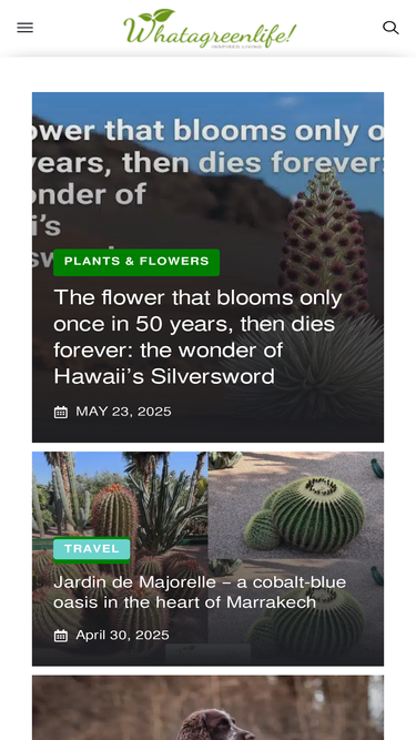 whatagreenlife.com
