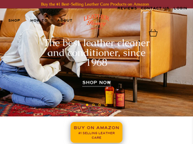 'leatherhoney.com' screenshot