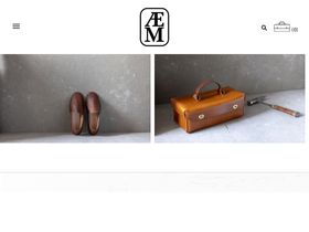 aemcateer.com homepage screenshot