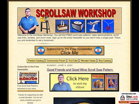 'scrollsawworkshop.blogspot.com' screenshot