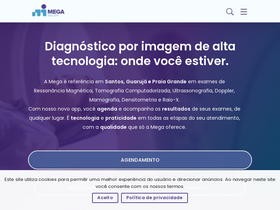 'megaimagem.com.br' screenshot