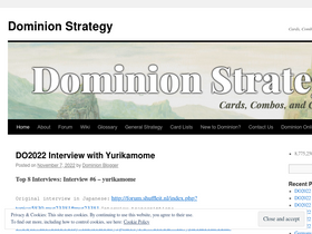 'dominionstrategy.com' screenshot