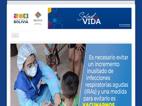 'aigem.minsalud.gob.bo' screenshot