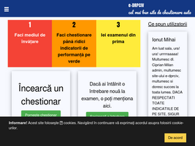 'e-drpciv.ro' screenshot