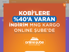 'mngkargo.com.tr' screenshot