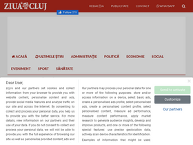 'zcj.ro' screenshot