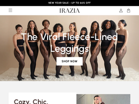 Irazia website screenshot