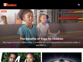 'thedaddest.com' screenshot