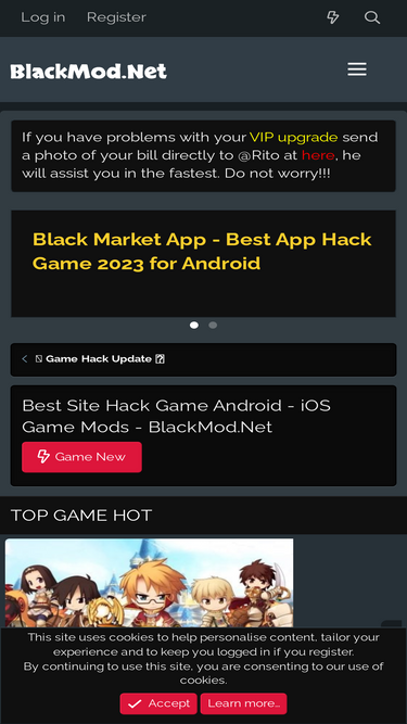 Best Site Hack Game Android - iOS Game Mods - BlackMod.Net