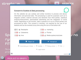 'streetcom.pl' screenshot