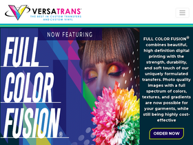 'versatranz.com' screenshot
