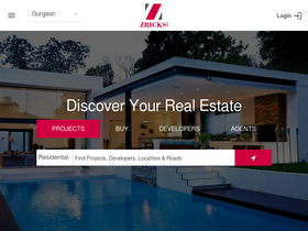 'zricks.com' screenshot