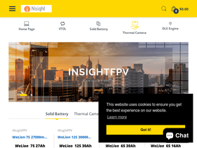 insightfpv.com homepage screenshot