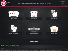 'suecalandia.com' screenshot
