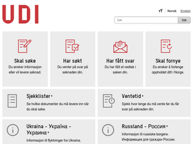 'udi.no' screenshot