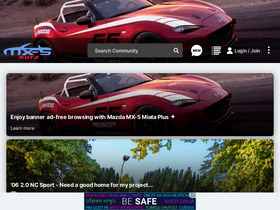 'mx5nutz.com' screenshot