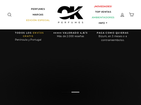 'okperfumes.com' screenshot