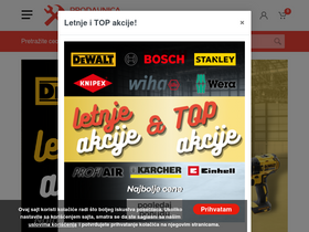 'prodavnicaalata.rs' screenshot