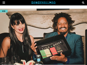 'dancehallmag.com' screenshot