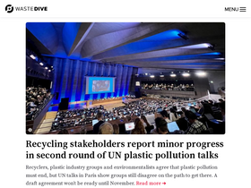 'wastedive.com' screenshot