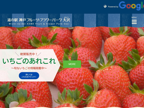 'fruit-flowerpark.jp' screenshot