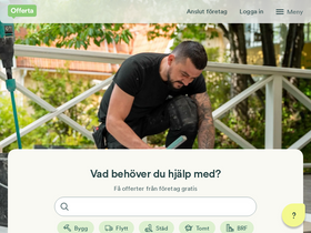 'offerta.se' screenshot