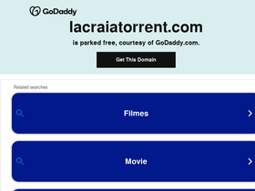'lacraiatorrent.com' screenshot