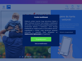 'tok-shop.hu' screenshot