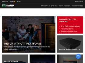 'netup.tv' screenshot