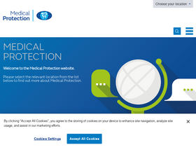 'medicalprotection.org' screenshot
