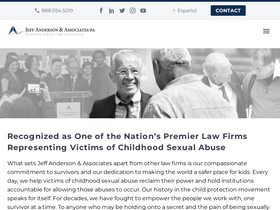 'andersonadvocates.com' screenshot