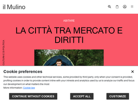 'rivistailmulino.it' screenshot