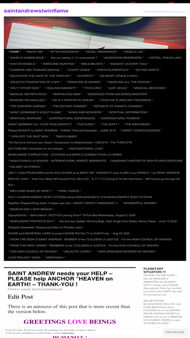 saintandrewstwinflame.com