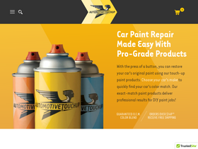 'automotivetouchup.com' screenshot