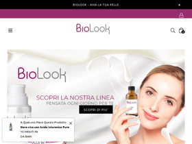 Biolook homepage screenshot