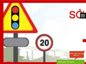 'truongdaotaolaixehcm.com' screenshot