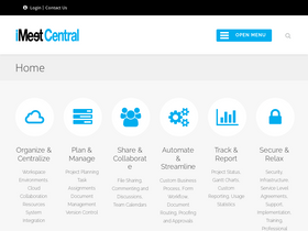 'imeetcentral.com' screenshot
