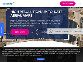 'nearmap.com' screenshot