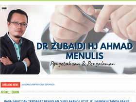 'drzubaidi.com' screenshot