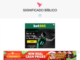 'significadobiblico.com' screenshot