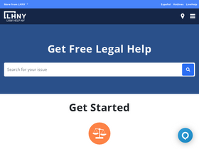 'lawhelpny.org' screenshot