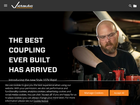 'victaulic.com' screenshot