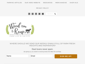 'weedemandreap.com' screenshot