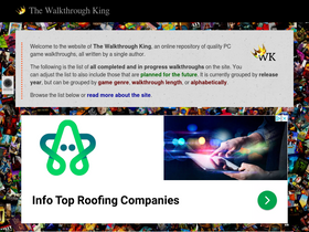 'walkthroughking.com' screenshot