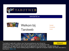 'tarotweb.nl' screenshot