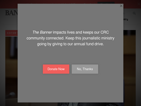 'thebanner.org' screenshot