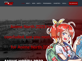 'animenorth.com' screenshot