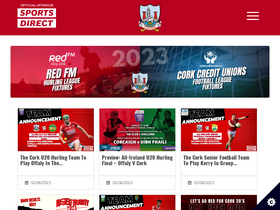 'gaacork.ie' screenshot